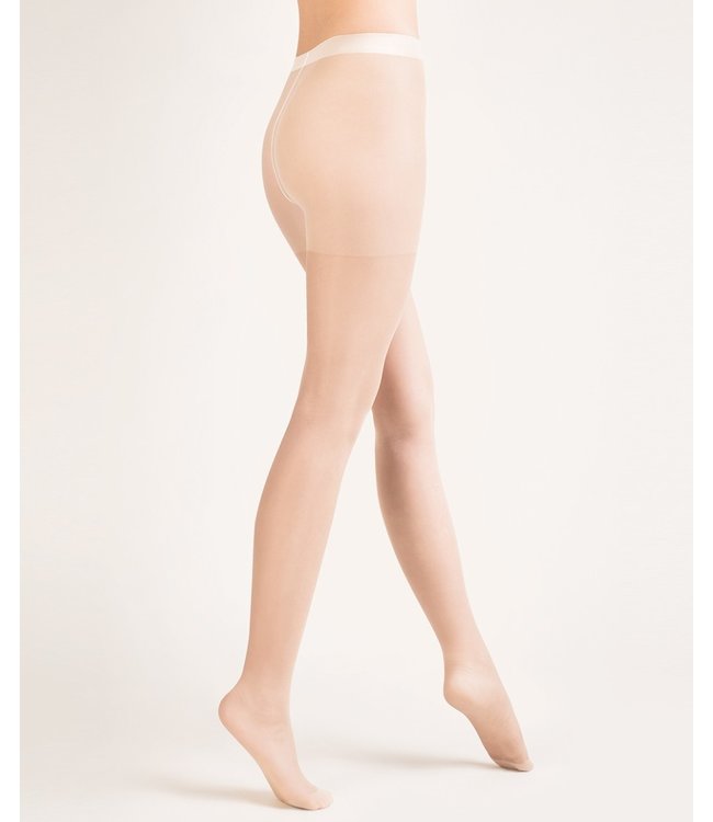 GABRIELLA Classic 20 zwarte panty met satijnglans