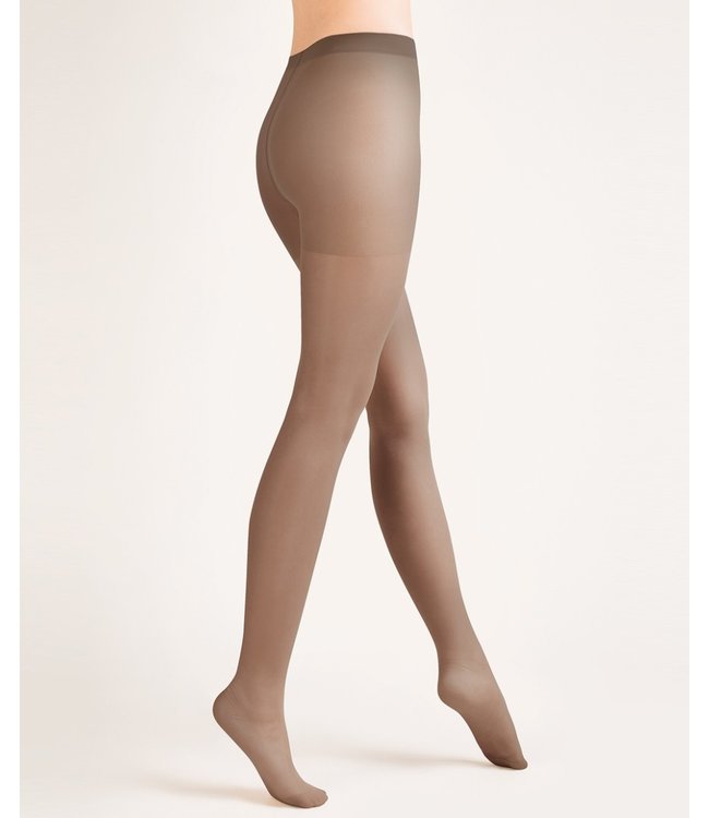 GABRIELLA Classic 20 witte panty satijnglans