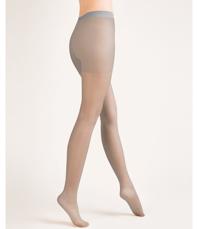 Classic 20 lichtgrijze panty satijnglans - Foto 1 Soshin