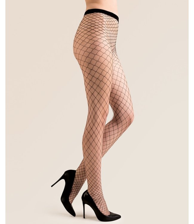 GABRIELLA Betty Page netpanty grote gaten