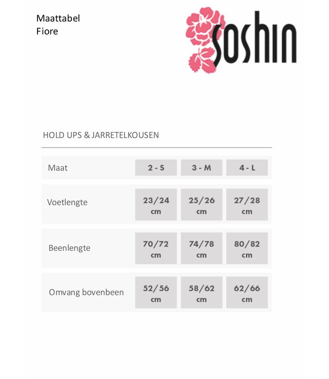 Sandrine 20 huidskleur kousen - Foto 3 Soshin