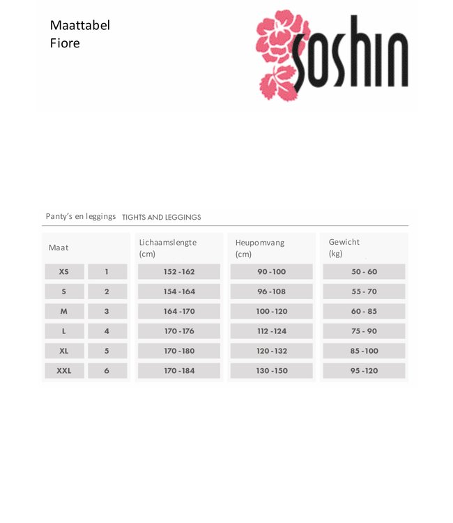 Amour 20 strippanty huidskleur - Foto 3 Soshin