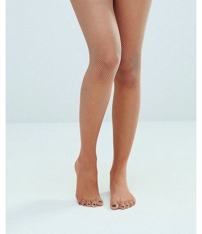 Lyon zachte, huidkleur visnetpanty - Foto 5 Soshin