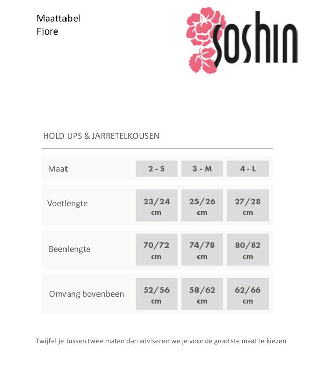 FIORE Liza luxe visnetkousen zwart