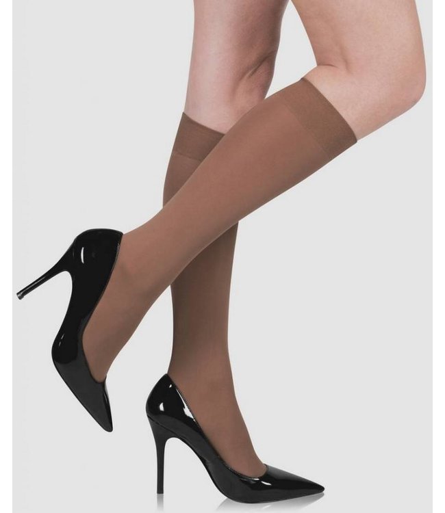 Funny 50 huidkleur matte kniekousen - Foto 4 Soshin