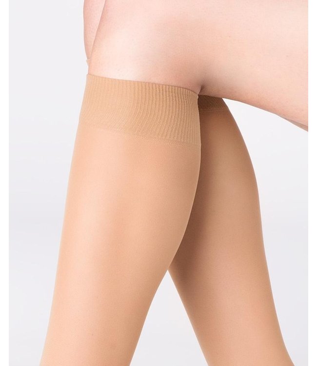 MARILYN Funny 50 huidkleur matte kniekousen