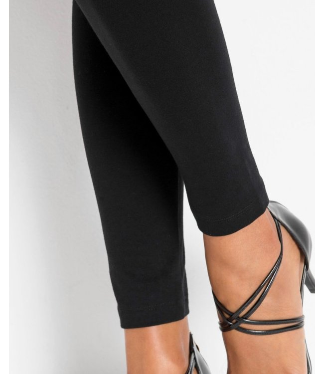 Mon Cheri zwarte, katoenen legging - Foto 2 Soshin