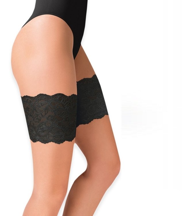 GABRIELLA Thigh anti-schuur zwarte dijband