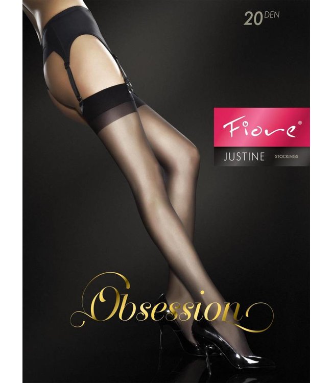 FIORE Justine 20 grote maat jarretelkousen