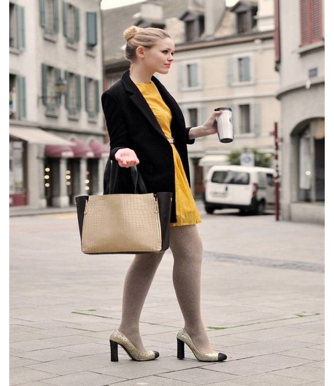 BONNIE DOON Ladies Plain navy katoenen maillot