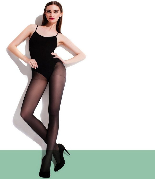 Nina 40 half doorzichtige panty - Foto 2 Soshin
