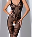 Esmeralda zwarte, visnet bodystocking - Foto 4 Soshin