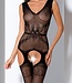Odessa zwarte bodystocking - Foto 2 Soshin