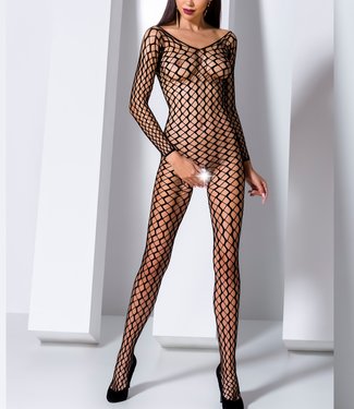 PASSION Cleopatra zwarte bodystocking 068