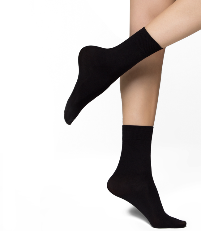 APOLLO 3x Bamboo zwarte bamboesokken