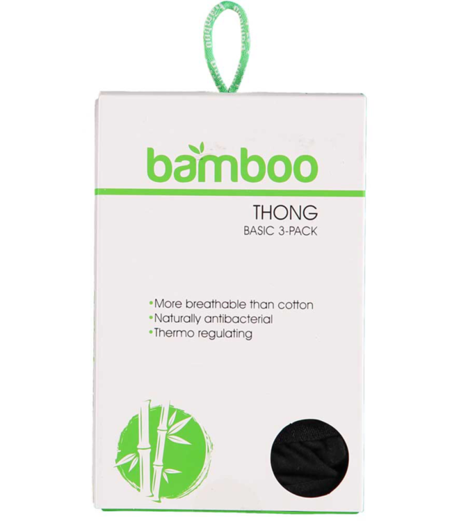 Bamboo Ladies string | 3 paar - Foto 3 Soshin