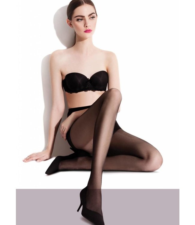 Lili 20 lichtbruine panty met glans - Foto 2 Soshin