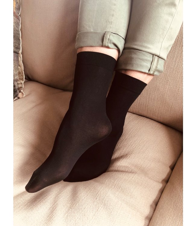 Ria 60 denier pantykousjes zwart - Foto 1 Soshin