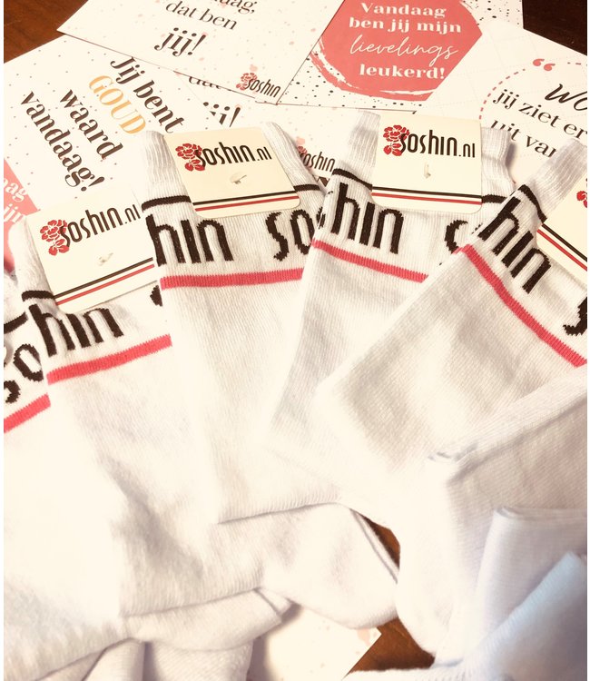 SOSHIN Heel dure, witte sokken van SOSHIN