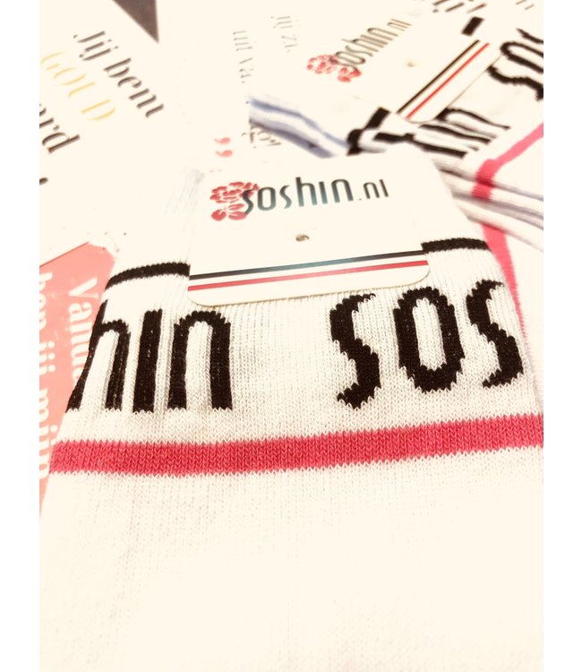 SOSHIN Heel dure, witte sokken van SOSHIN