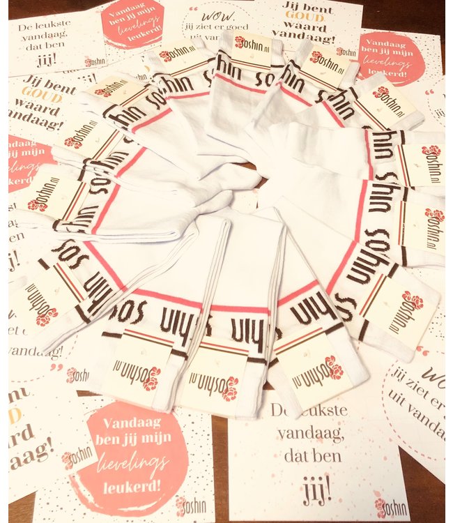 SOSHIN Heel dure, witte sokken van SOSHIN