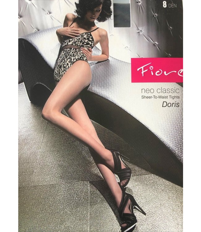 Doris 8 denier, zwarte panty - Foto 2 Soshin