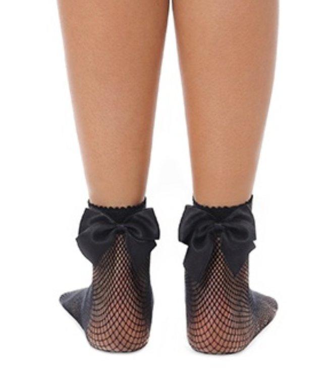 BAS BLEU Ditta zwarte visnet pantykousjes