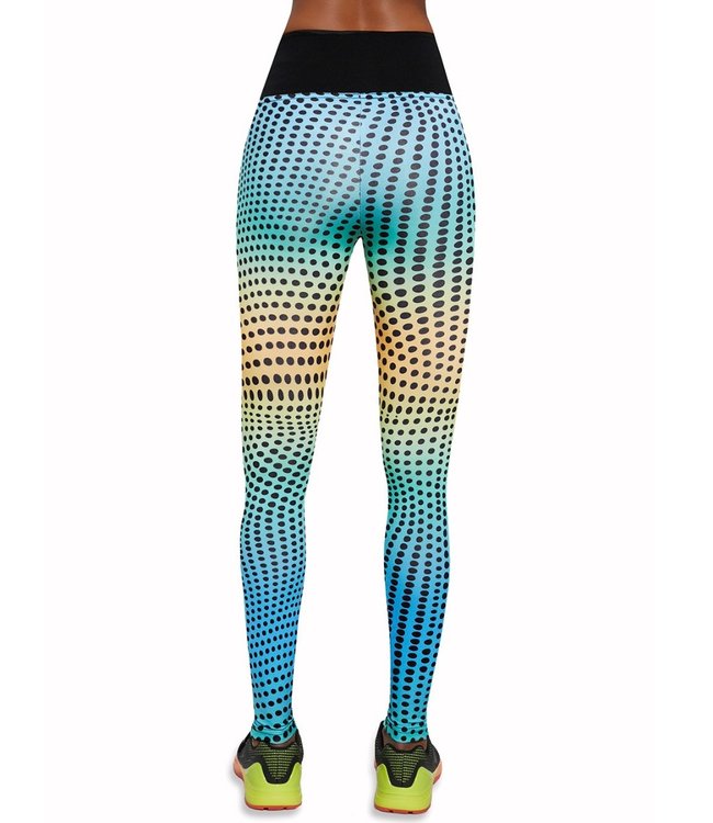 BAS BLEU Wave gekleurde sportlegging