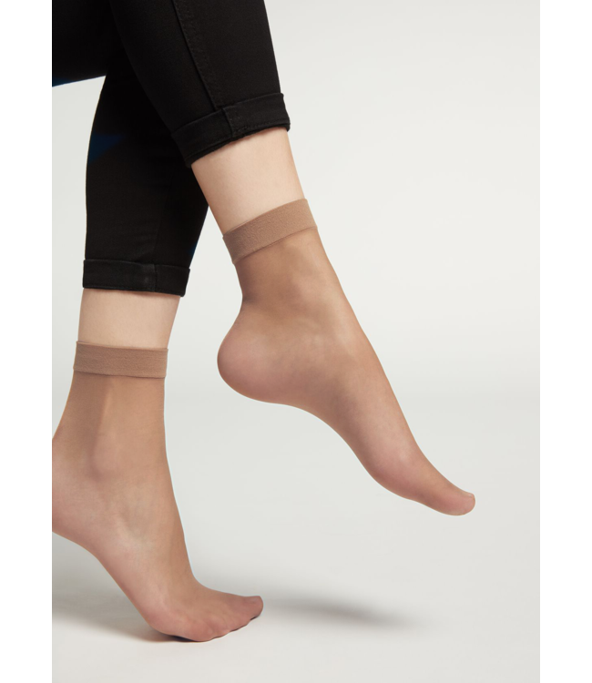 GIULIA 2x Easy 20 pantysokjes zwart