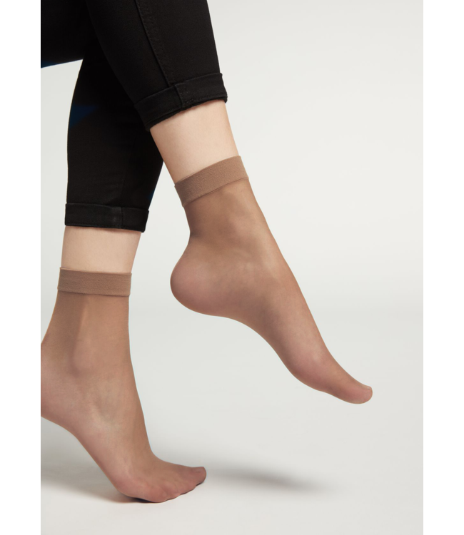 GIULIA 2x Easy 40 zwarte pantysokken