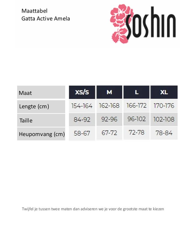 GATTA Amela sportlegging met hoge tailleband