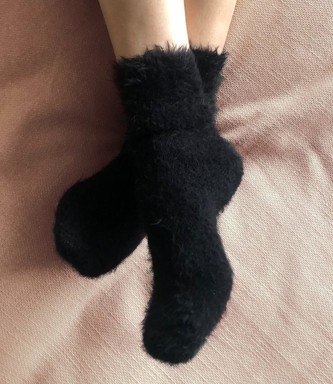 MARCMARCS Alexia zacht groen sokje met lurex