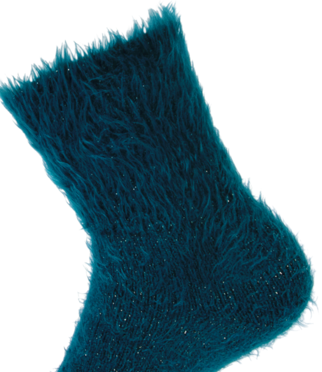 MARCMARCS Alexia zacht groen sokje met lurex