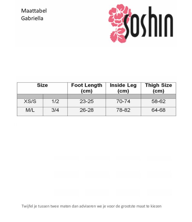 GABRIELLA Puntina Dots 20 stay ups met stipjes