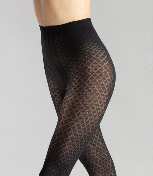Loretta 50 zwarte fantasiepanty - Foto 1 Soshin