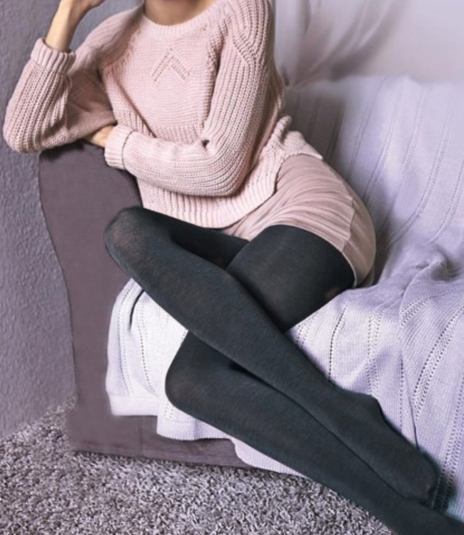 GATTA Keep Hot donkergrijze thermopanty