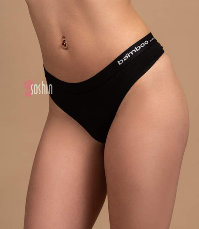 APOLLO 3x Bamboo grijze strings