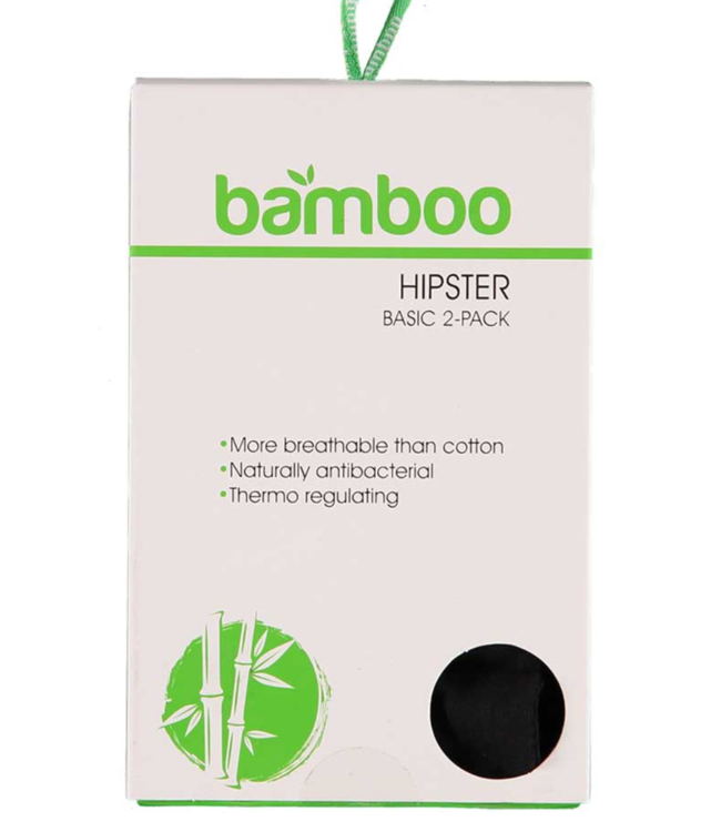APOLLO 2x Bamboo Ladies grijze hipster