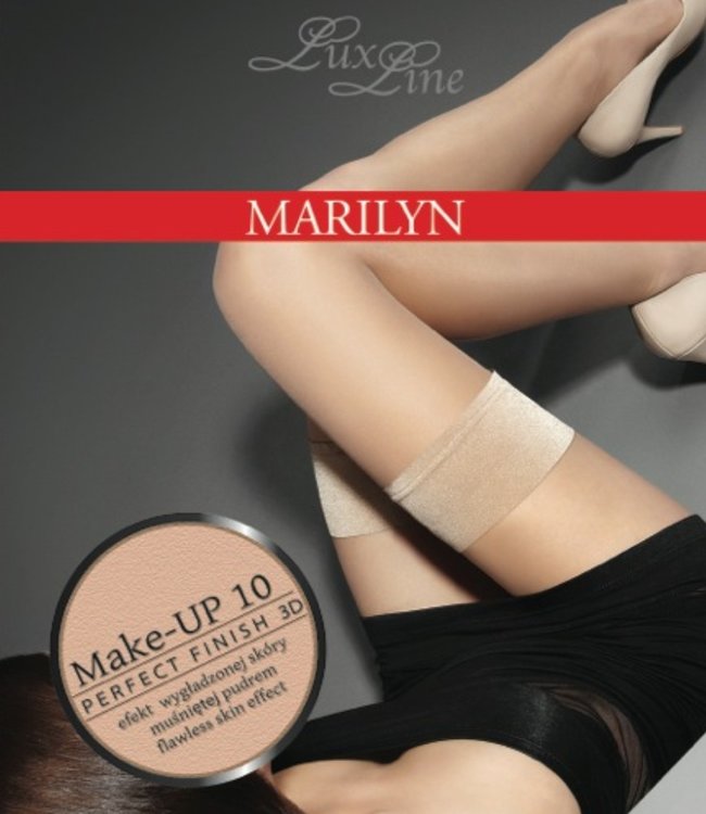 MARILYN Make Up 10 zwarte hold ups