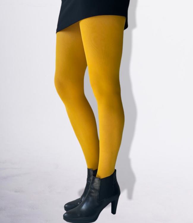 SARLINI Amber 60 matte panty okergeel