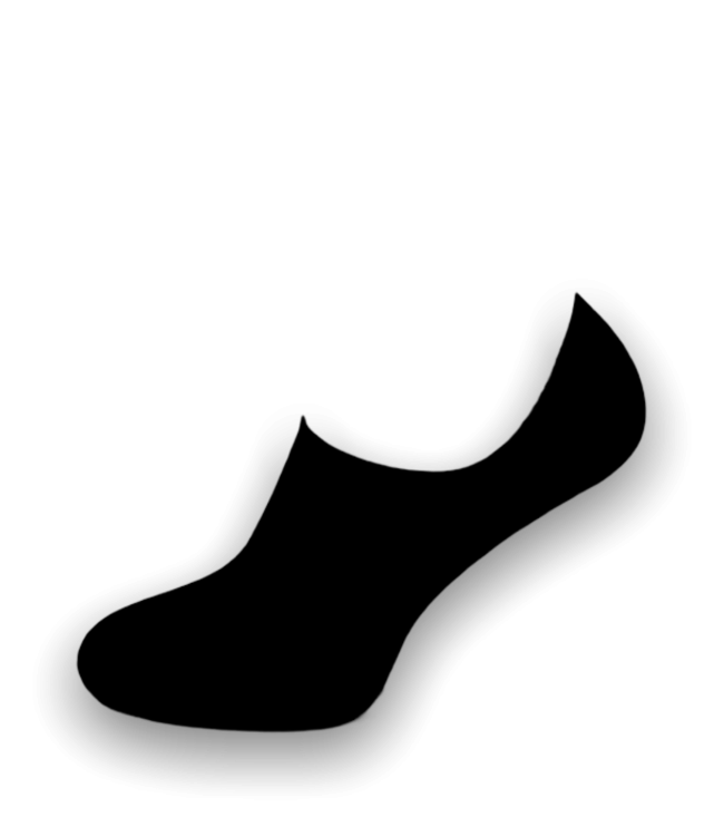 BASSET 2x Bamboo zwarte sneakersokjes