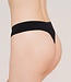 Invisible zwarte, ultrazachte string - Foto 1 Soshin
