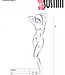 Delia visnet catsuit open kruis - Foto 3 Soshin