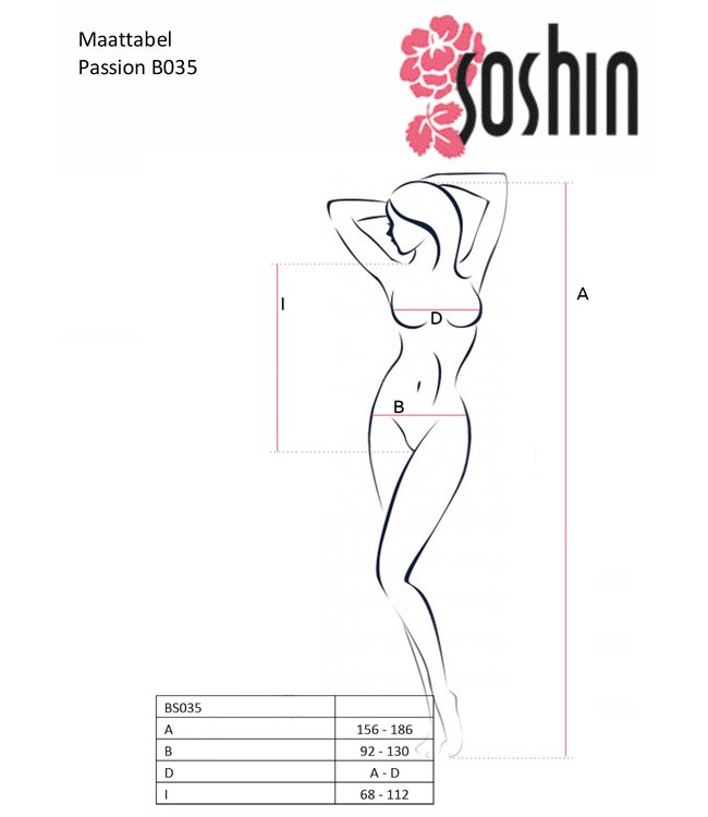 Hera zwarte body met open kruisje - Foto 3 Soshin