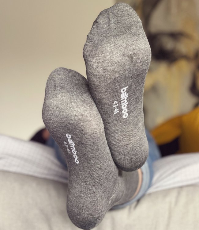 APOLLO 3x Bamboo zwarte bamboesokken