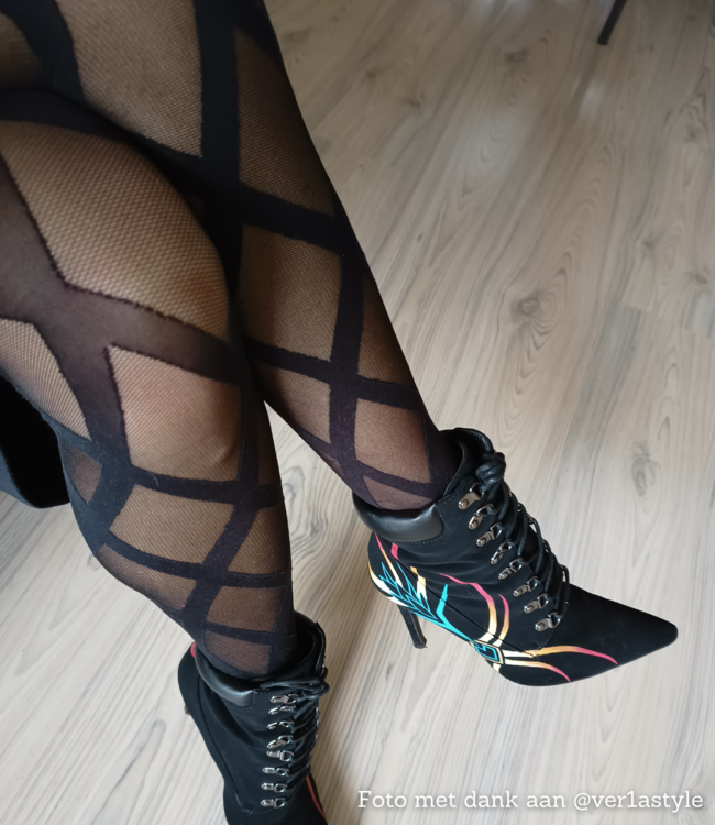 Kopenhagen 40 gestreepte panty - Foto 7 Soshin