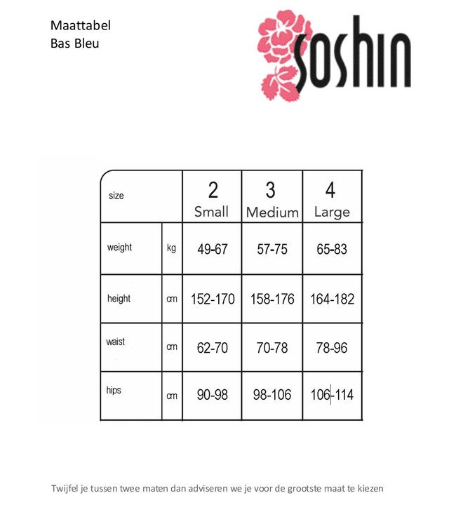 BAS BLEU Sara netstof naadkousen