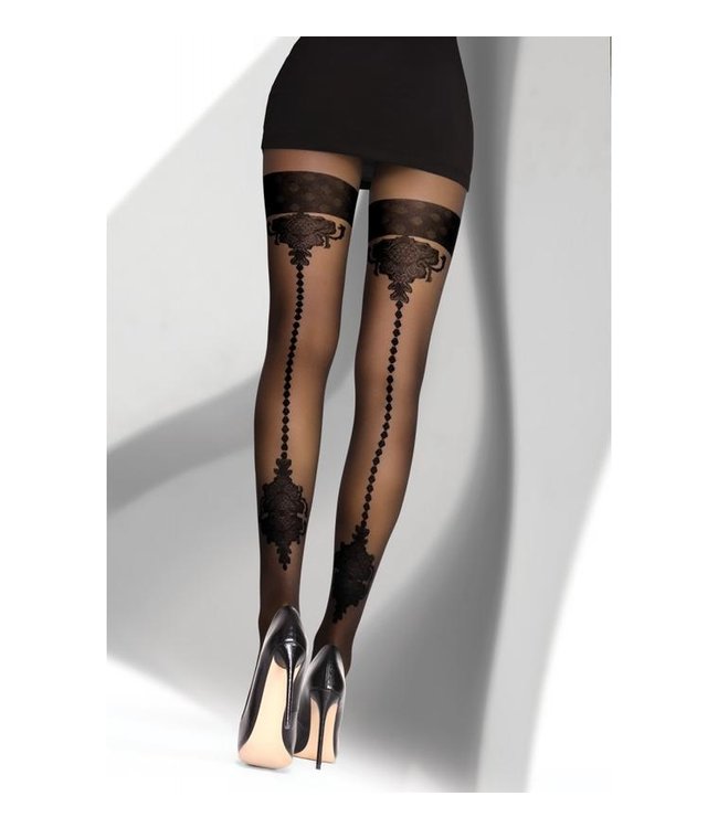 FIORE Apriel 40 panty met kousen effect