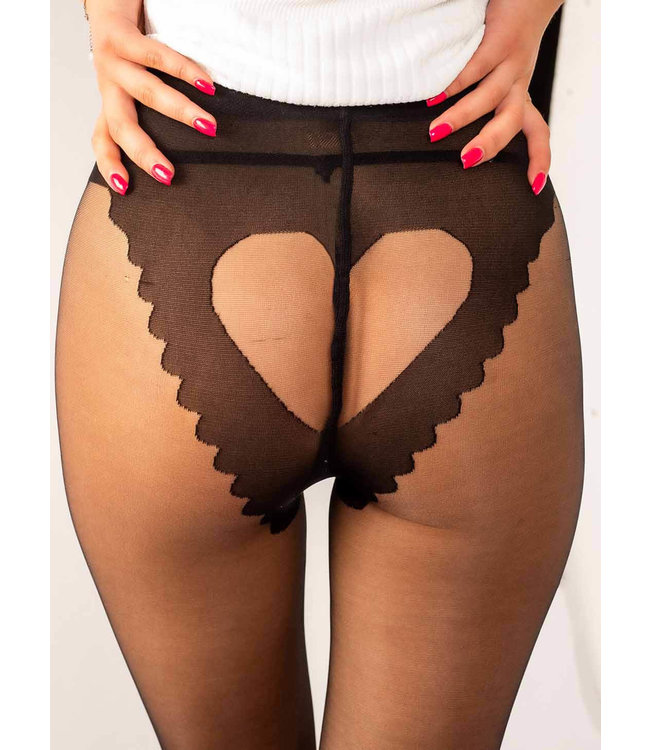 FIORE Corazon 20 panty met hartje