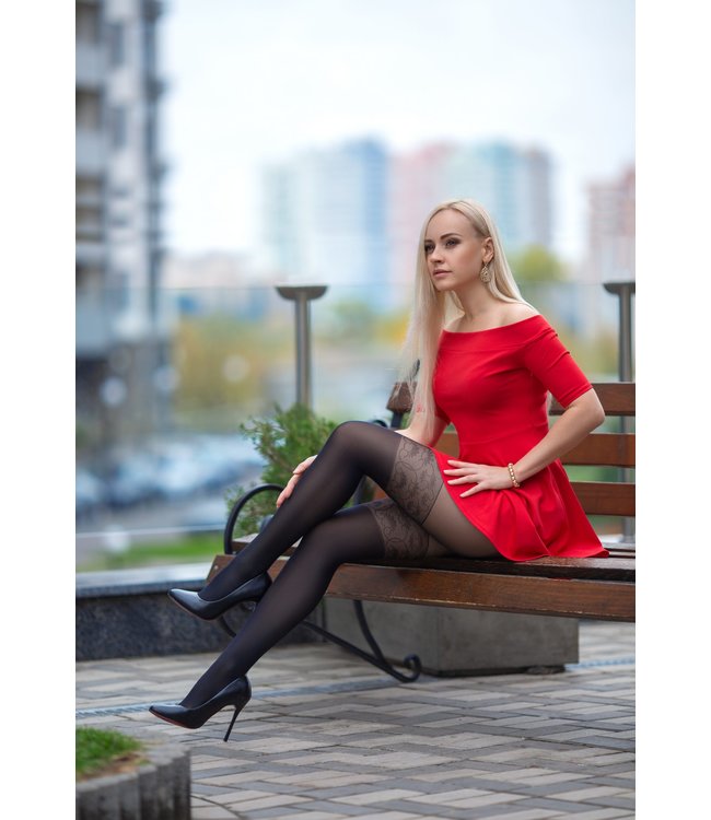 FIORE Noira 60 panty met kousen effect